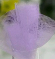 New 25 Tulle Circles 10″ Wedding Bridal Baby Shower Favors Crafts Party Lavender