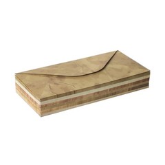 【Pack 48 】Vintage Style Envelopes – Classic Aged Envelopes in 6 Un