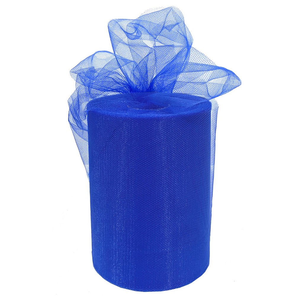 Royal Blue Tulle for Weddings, Decoration – 6″ x 100 Yards, 4th of July, DIY
