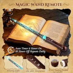 Floating Candles with Wand for Halloween Decorations: 20P-Floating Candles