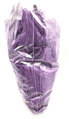50 Spandex Slider Buckle Chair Bands Covers Silver Bling Wedding Party Purple
