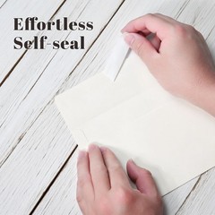 50 Pack 4×6 Envelopes, Cream White A4 (4.25 x 6.25 in),