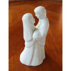 Vintage Bride Groom Dancing Wedding Cake Topper 5 inches Made in Korea
