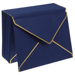 50 Pcs Card Envelopescard Paper Coloured Blank Decorative Invitation