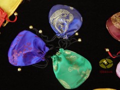 10/25/50/100PCS mixed Brocade Drawstring Jewelry Wedding Pouches Purse Coin Bags