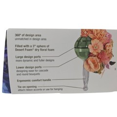 4 Gala Crystal Foam Bouquet Holders Silk & Natural Flowers – Wedding Bridesmaids