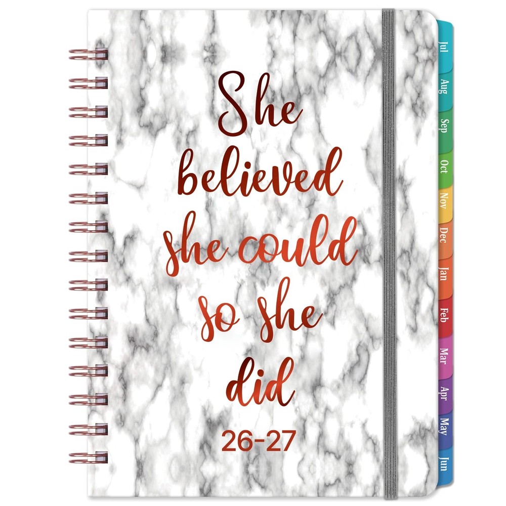 2026-2027 Planner – Academic Planner Weekly and Monthly, July 2026 – June 202…