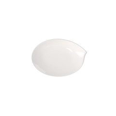 Villeroy & Boch Villeroy Boch Flow Oval Platter 14 In Premium Porcelain White