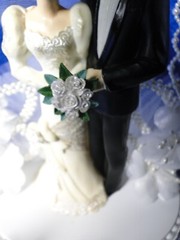 New Wilton Designer Series «NEW BEGINNING» Wedding Cake Top # 110-858