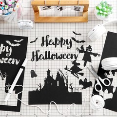 Uncle Paul 40 Sheets Stardust Black Letter Size [40 Sheets],