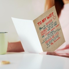 Beixian To My Wife Birthday Card, Happy Birthday Card for Wife, Funny Birthda…