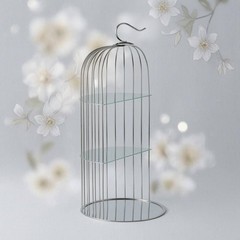 Avian Enclosure Pastry Stand Elegant Design Three-Tier Pastry Stand Sturdy