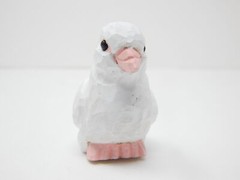 Dove Cake Top Bride Groom Love Bird Church Wedding Engage Carve Wood Statue