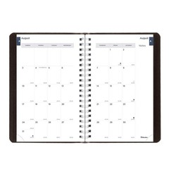 Blueline® Essential Academic Daily/Monthly Planner, August 2025 to July 202