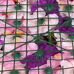 6*Artificial Flower Wall Panel Indoor Outdoor Flower Wall Panel For WeddingDecor