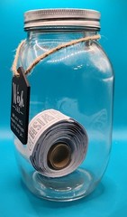 Wish Jar For Wedding -Prayers- Birthday -Special Occasion- Keepsake Jar