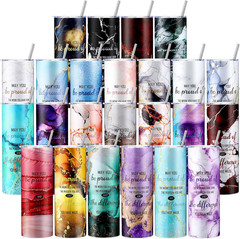 24 Pcs Employee Appreciation Tumblers – Inspirational Gifts for Team & Staff