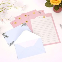 KSIWRE 36 PCS Stationary Set with Envelopes,6 Different Style Cute Letter Wri…