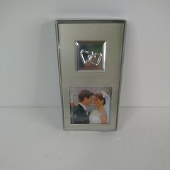 Exquisite Silver Wedding Photo Frames Creative 2×2 💕💕💕