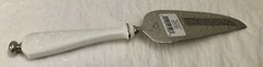 NEW LENOX WEDDING PROMISES CAKE SERVER OPAL INNOCENCE STAINLESS STEEL BLADE￼