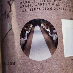 White Aisle Runner For Wedding Ceremony 3ft x 100ft Event Party Decorations NEW