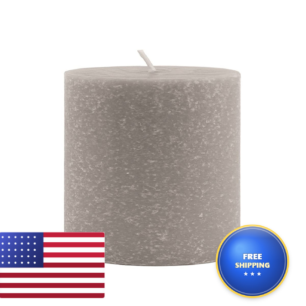 Root Candles Unscented Candles Premium Beeswax Blend Timberline Pillar Candle 3