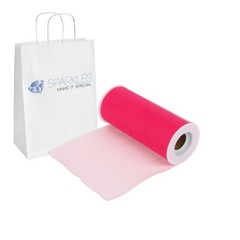 10 pcs Fuchsia 6″ x 25 Yd Tulle Fabric Roll Spool Wedding Bow Party ba