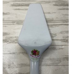 Royal Albert Old Country Roses Fine China Cake Pie Server Gold Trim Floral