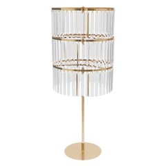 3-tier Flower Display Stand With Pendants Wedding Floral Holder Decoration Rack