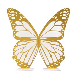 3 feet GOLD WHITE Large Butterfly Party Props Decor Party Events