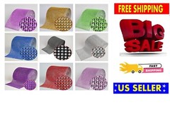 Diamond Rhinestone Ribbon Mesh Wrap Sheet Wedding Party Floral Decorations