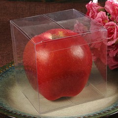 50pcs Transparent Plastic Gift Box PVC Box Gift Packaging Wedding Birthday