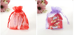 Mini 100 PC 2.7*3.6 inch Package Mix Colors Wedding Candy Packing Bag