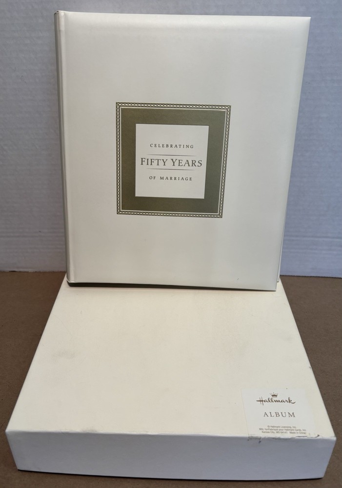50th Anniversary Hallmark Keepsake Album: CELEBRATING 50 YEARS OF MARRIAGE
