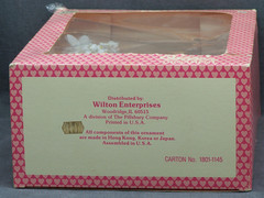 1950’s Wilton Wedding Cake Topper Floral Arch & Bell Blonde Bride 1801-1145
