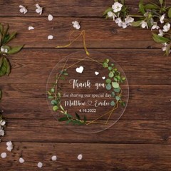 Bulk Wedding Ornaments, Wedding Gift, Wedding Favors, Thank You Favor