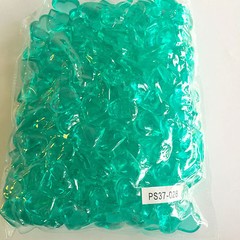 4Lb Crystal Acrylic Hearts Vase Gems or Table Scatters (Medium 2.4cm,Aqua Green)