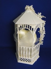 New Vintage Wilton «Flowering Garden» wedding Cake Top, 103-5153