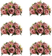 Flower Centerpieces Wedding Tables Wedding Table Decorations Dusty Rose Flower