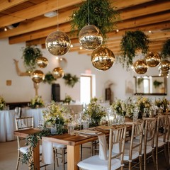 Yescom 12″ Large Disco Ball Mirror Big Hanging Glass for Party Events Wedding
