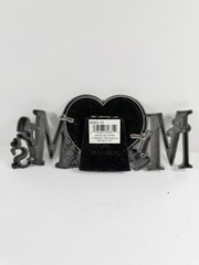 Silver WEDDING PICTURE FRAME MR & MRS metal Mantle Desk Shelf 8″ Malden Intl.