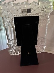 Mikasa Floral bouquet Crystal 5×7 Photo Frame For Weddings