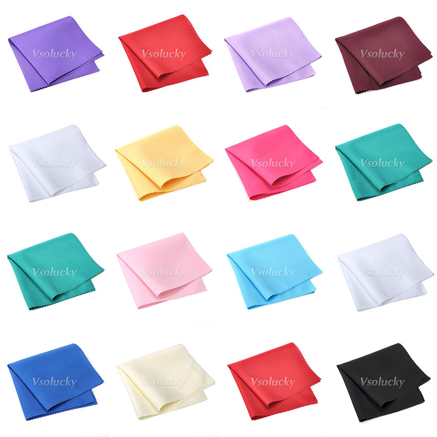 50pcs Linen Napkins Polyester Handkerchief Cloth Diner Wedding Party 30cm x 30cm