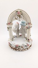 Vintage Dreamsicles Wedding Cake Topper Pastel Floral ‘Kristin’
