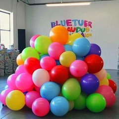 150 pcs Rainbow Latex Balloons Assorted color ballons, 5 inches Multi-color