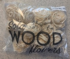 Sola Wood Flowers brand 3 inch flowers in a 10-pack. Free Shipping!