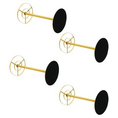 4Pcs Wedding Flower Stands Gold Tabletop Metal Flower Stand for Wedding,Party