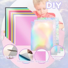 30 Pack Metallic Cardstock Paper Sheets, 6″ x 6 inches x 8 inches, metallic