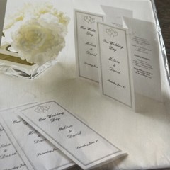 Celebrate It Program Paper Tri-Folds 50 pieces NEW