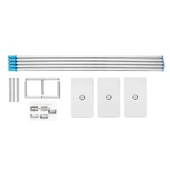 10x20ft Backdrop Stand Pipe Kit Background Support Curtain Frame w/Steel Base